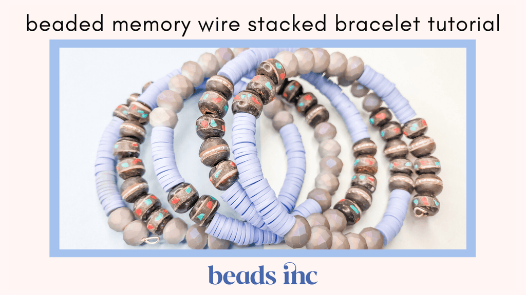 How to make a Bracelet Set with Satin Cord - Beads & Basics