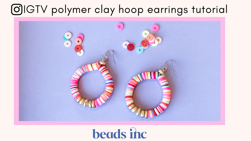 Polymer clay beads for 2025 sale