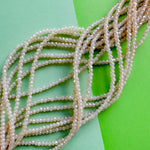 3mm Diamond Opal Faceted Chinese Crystal Strand
