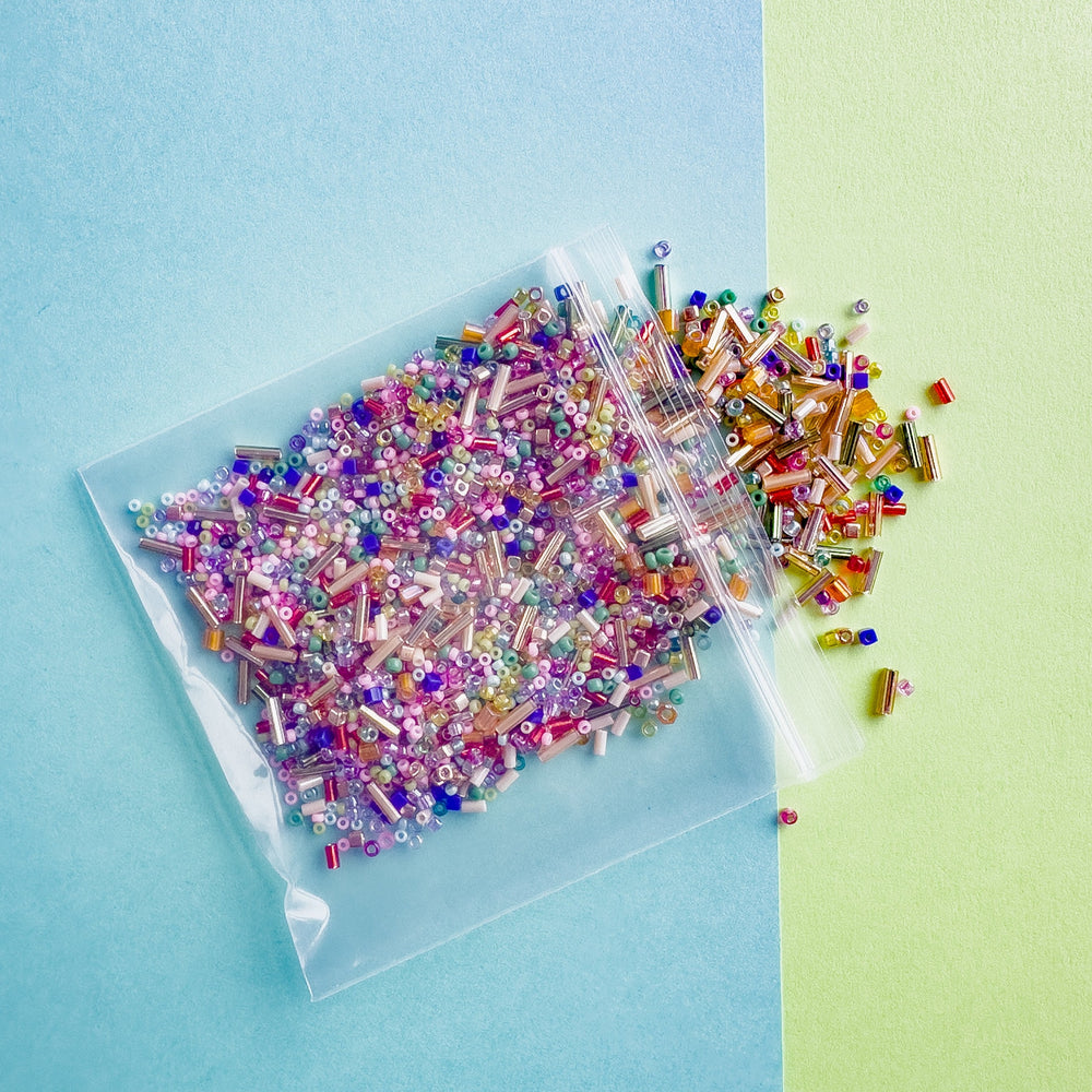 Confetti Seed Bead Blend 20 Gram Package