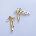 31mm Gold Bow Charm