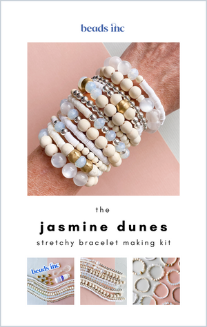 The Jasmine Dunes Stretchy Bracelet Making Kit