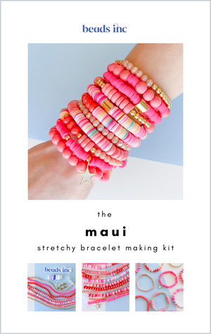 The Maui Stretchy Bracelet Making Kit
