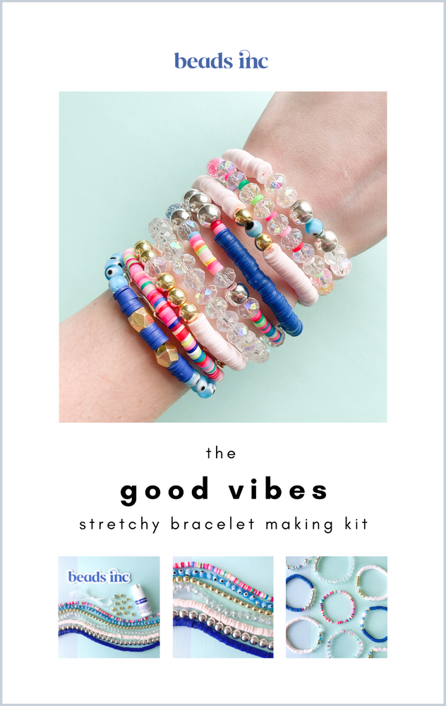 The Good Vibes Stretchy Bracelet Making Kit