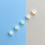 8mm Mother of Pearl Star - 5 Pack
