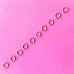 6mm Gold Filled Soldered Jump Rings - Pack of 10