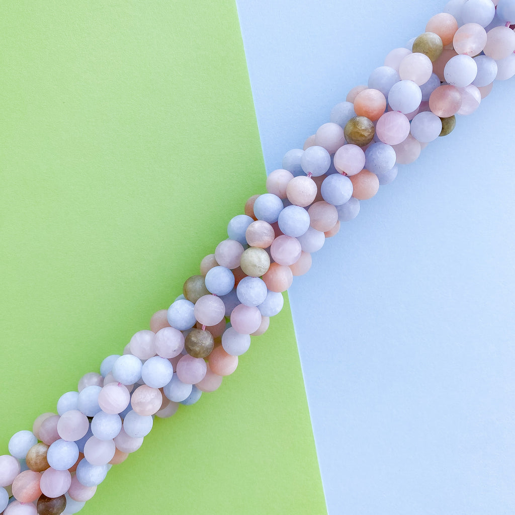 8mm Matte Rounds Strand Beads, Inc.