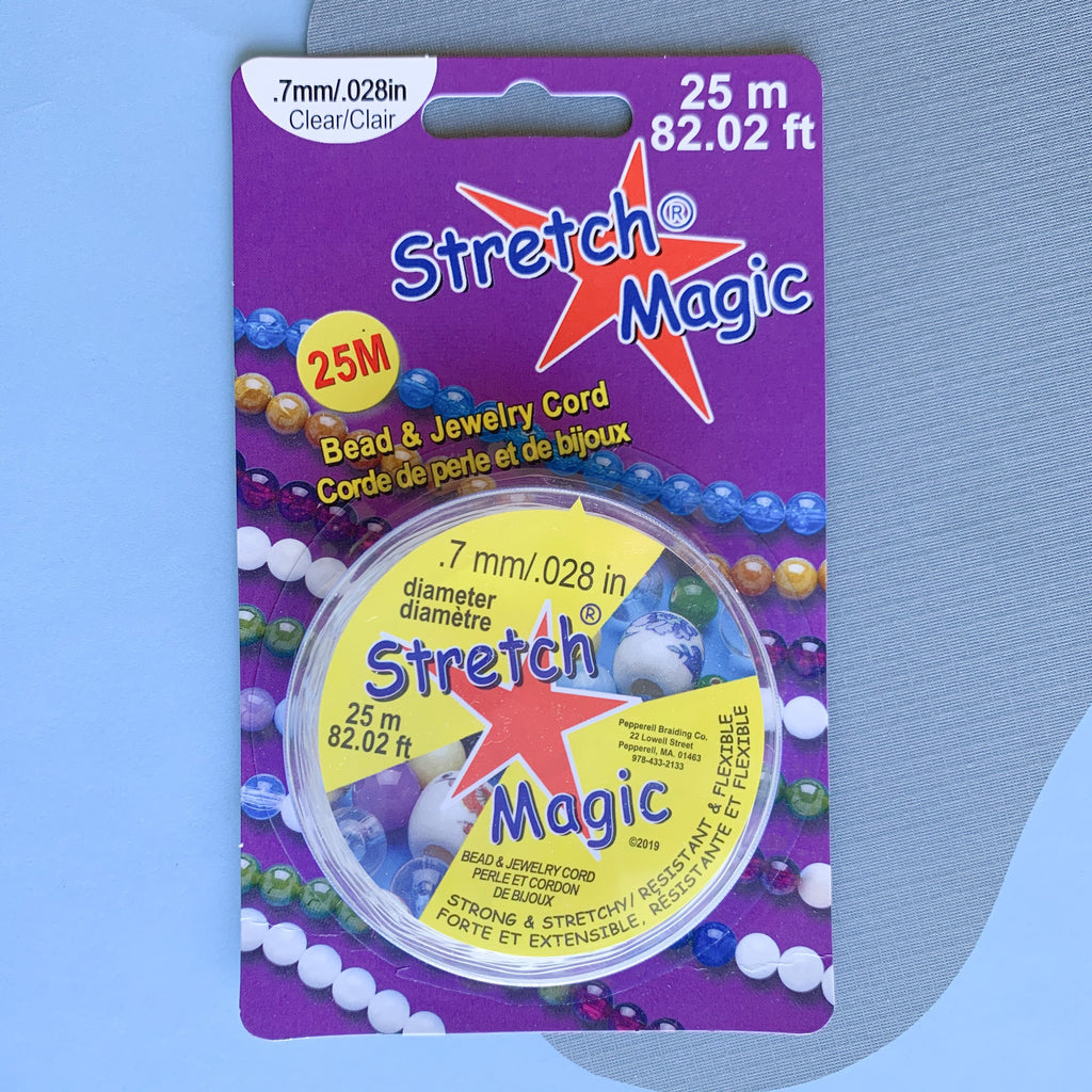 1mm Clear Stretch Magic - 25m – Beads, Inc.