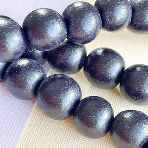 10mm Midnight Wood Rounds Strand