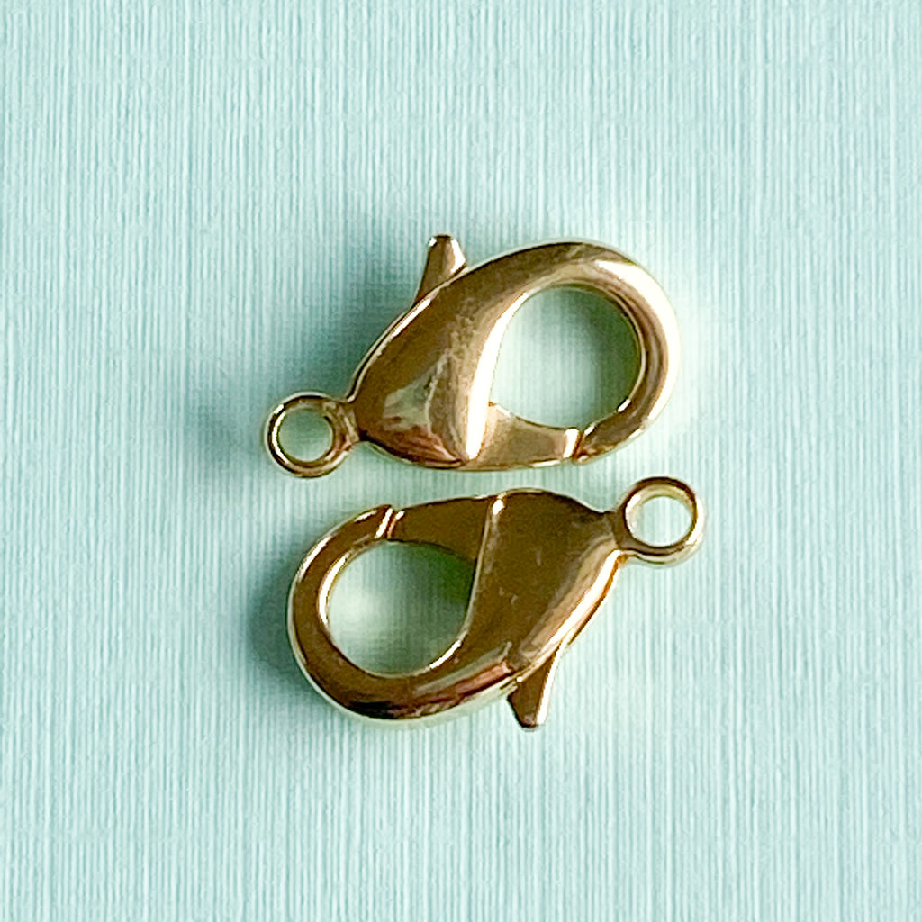 Lobster deals clasp gold