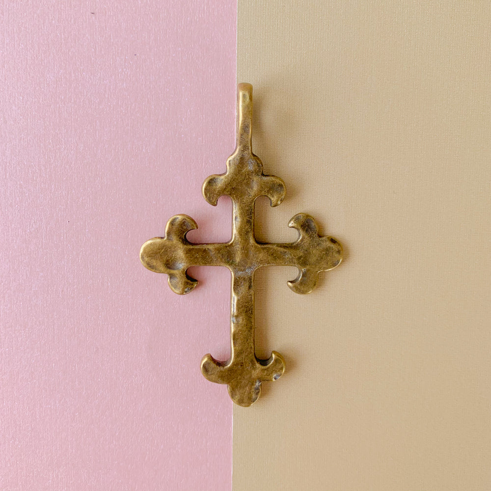 Ornate Cross Pendant - Beads, Inc.