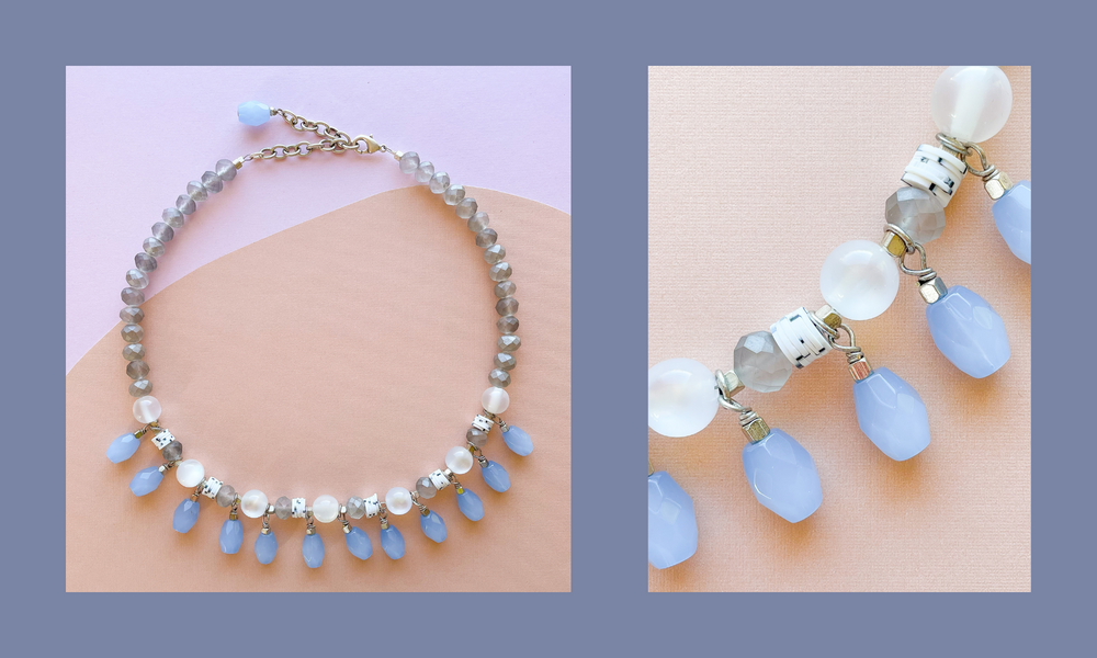 DIY Imitation Pearl Bracelet Necklace Making Kit 