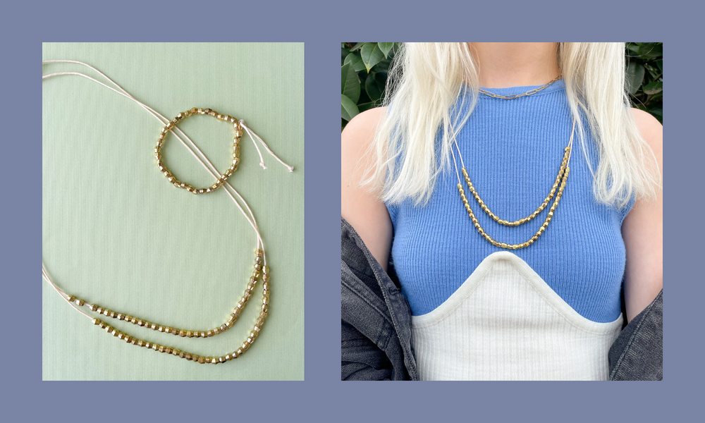Using Jewelry Connectors to Make an Easy Necklace - Happy Hour Projects