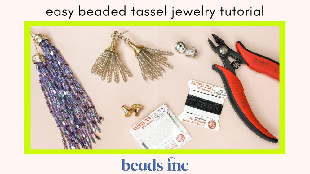 How to make beaded tassels – Beads, Inc.
