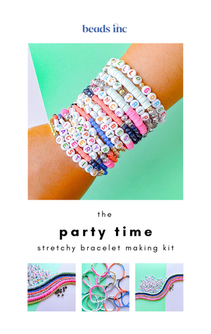 The Party Time Stretchy Bracelet Making Kit