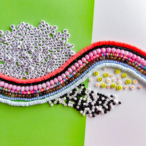 The Flower Power Stretchy Bracelet Making Kit