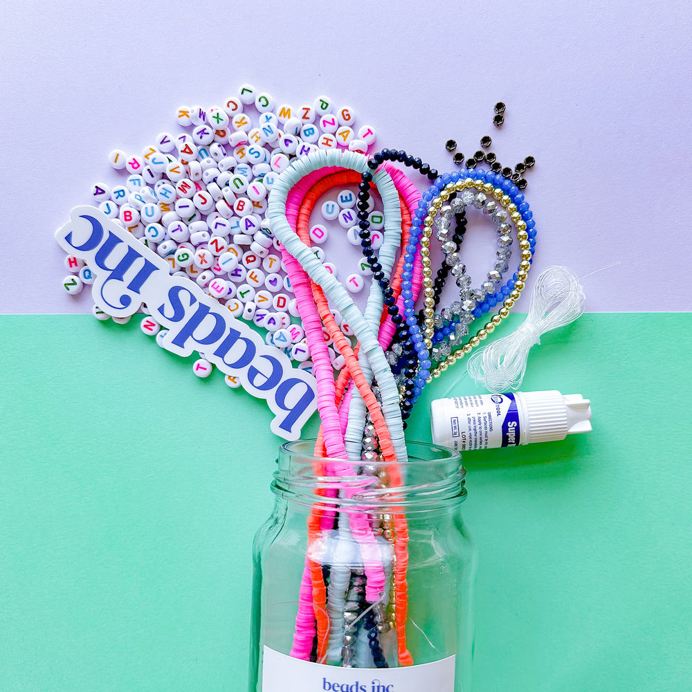 The Party Time Stretchy Bracelet Making Kit