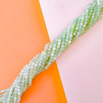 6mm Green Serpentine Smooth Round Strand