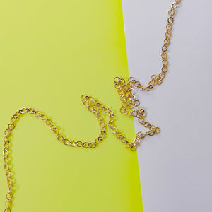 4mm Shiny Gold Round Decorative Cable Chain