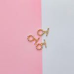 14mm Shiny Gold Plated Bubble Toggle