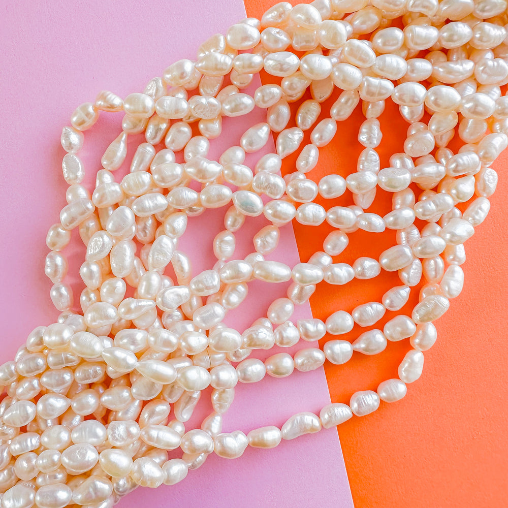 Shell Pearl 3 Strand Pearl & Shell Strands – Beads, Inc.