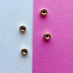 5-6mm Gold Filled Rondelle Beads