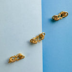 21mm Gold "S" Hook Clasp with Rings - 2 Pack
