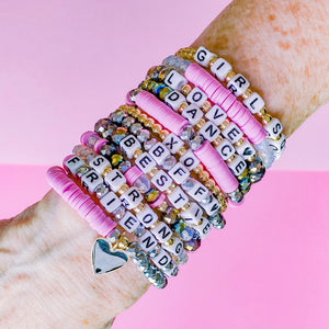
                
                    Load image into Gallery viewer, The Friendship Stretchy Bracelet Making Kit
                
            