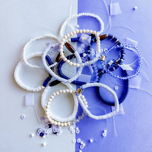 
                
                    Load image into Gallery viewer, The Providence Stretchy Bracelet Making Kit
                
            