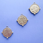 35mm Shiny Gold Coin Charm