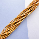 3mm Tan Wood Rounds Strand