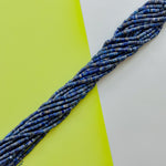 4mm Natural Blue Lapis Heishi Strand