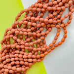 8mm Light Brown Wood Barrel Strand