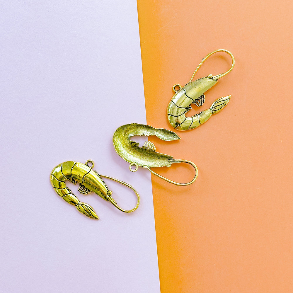 56mm Gold Shrimps Charming - 2 Pack