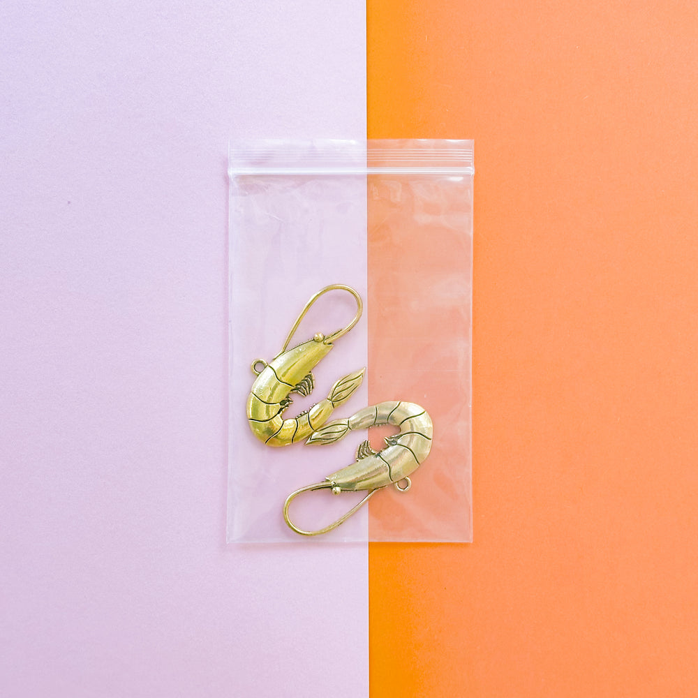 56mm Gold Shrimps Charming - 2 Pack