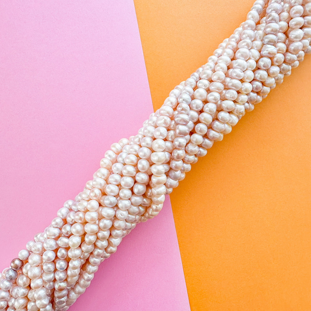 Shell Pearl 3 Strand Pearl & Shell Strands – Beads, Inc.