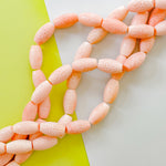 14mm Sponge Coral Barrel Strand