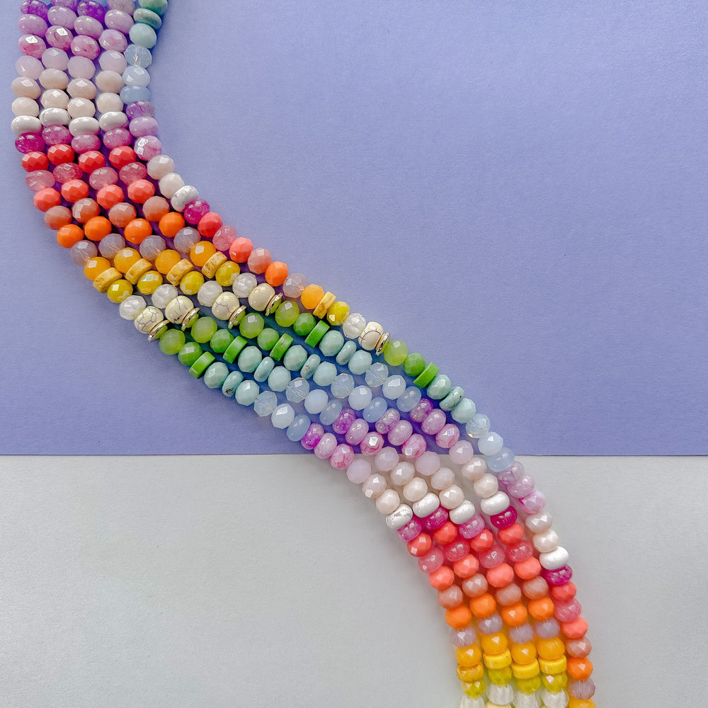 The Everything Rainbow Blend Necklace 20"