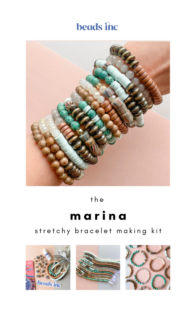 The Marina Stretchy Bracelet Making Kit