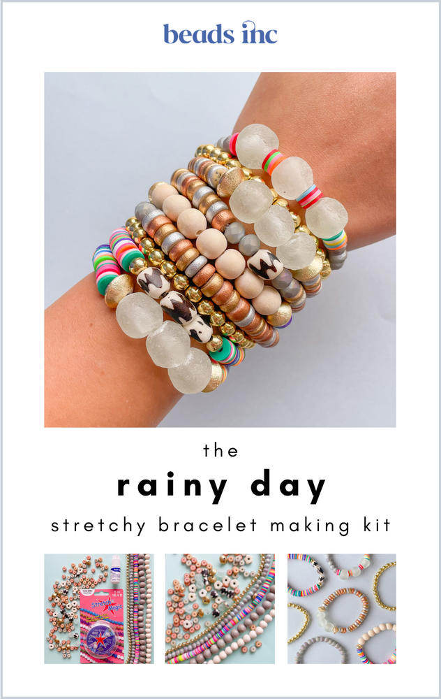 The Rainy Day Stretchy Bracelet Kit – Beads, Inc.