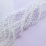 10mm Clear Smooth Glass Round Strand