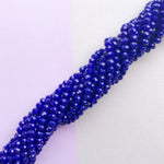 6mm Cobalt Faceted Chinese Crystal Strand