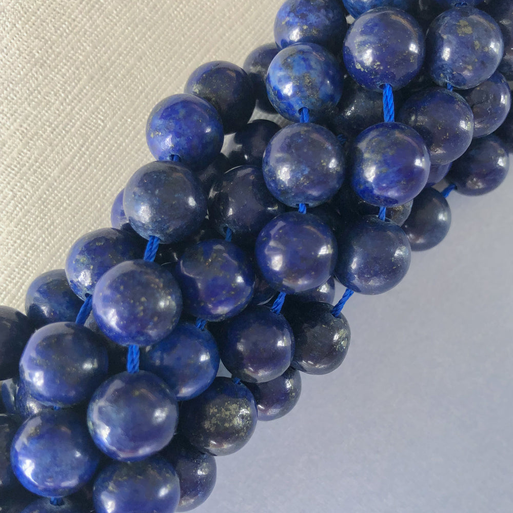 10mm Lapis Rounds Strand - Beads, Inc.
