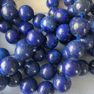 10mm Lapis Rounds Strand - Beads, Inc.
