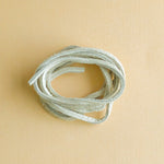3mm Off White Soft Deer Skin - 3.5'