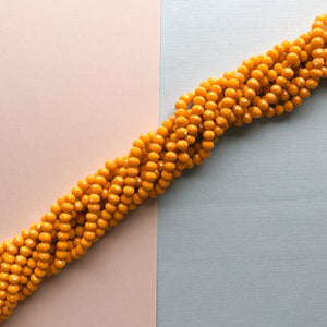 
                
                    Load image into Gallery viewer, 6mm Marigold Faceted Chinese Crystal Strand
                
            
