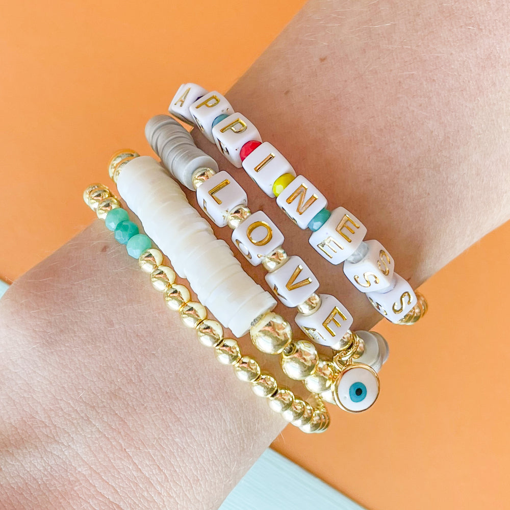 Rainbow Bracelet Craft Kit, Gift for Her, Gifts for Kids, DIY Stretchy Bracelet  Kit, Jewelry Activity Box, Colorful Name Bracelets - Etsy