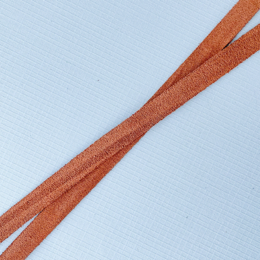 10mm Tawny Natural Suede - 3' - Beads, Inc.