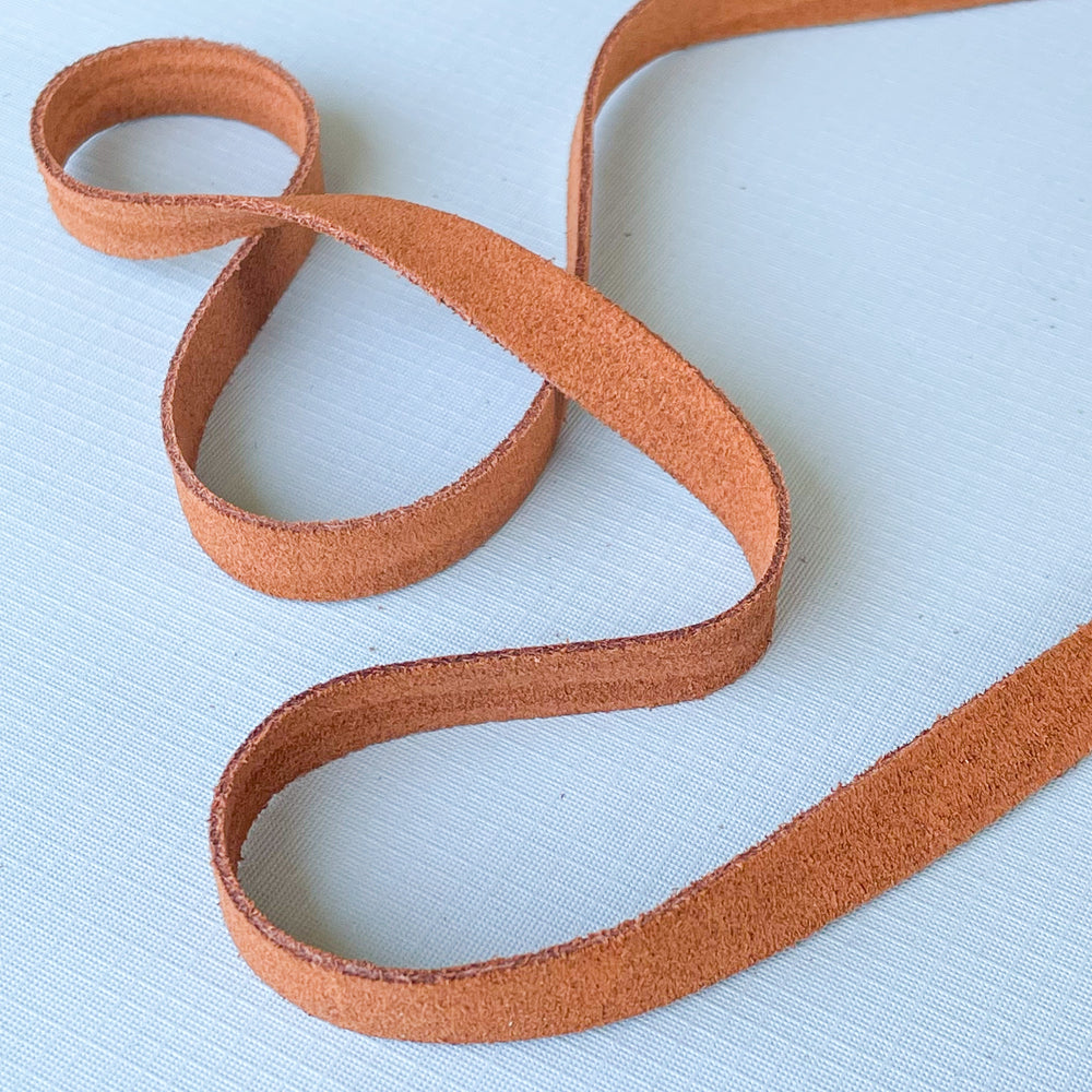 10mm Tawny Natural Suede - 3' - Beads, Inc.