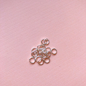 Shiny Silver Open Jump Rings - Pack of 20 - Beads, Inc.